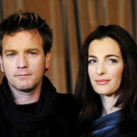 Gilad Londovski's wife With 'Angels and Demons' co-star Ewan McGregor.